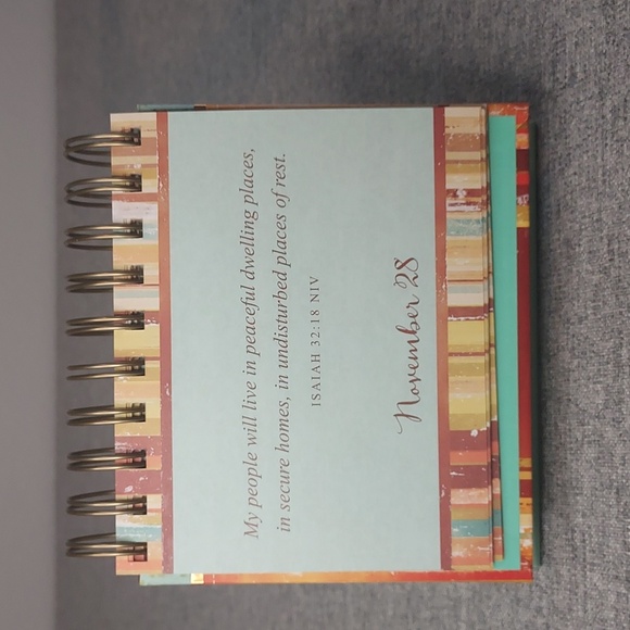 DaySpring Joy For Today 365 Day Perpetual Flip Inspirational Spiritual Calendar - Picture 6 of 10
